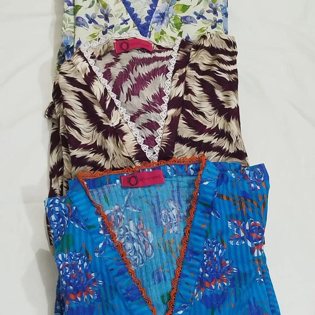 New Arrival Trio: Premium Printed Lawn Collection